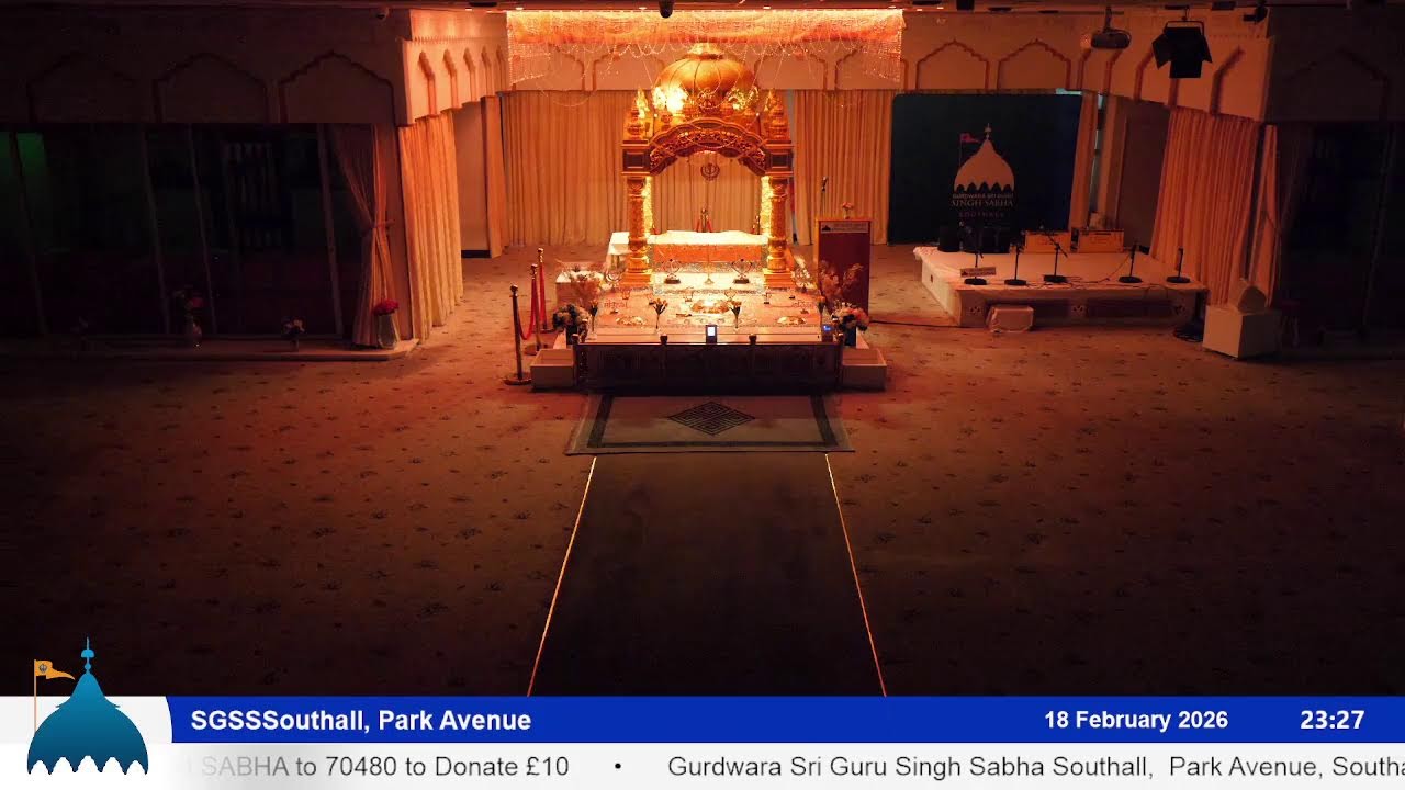 SGSS Southall, Park Ave - Evening Livestream