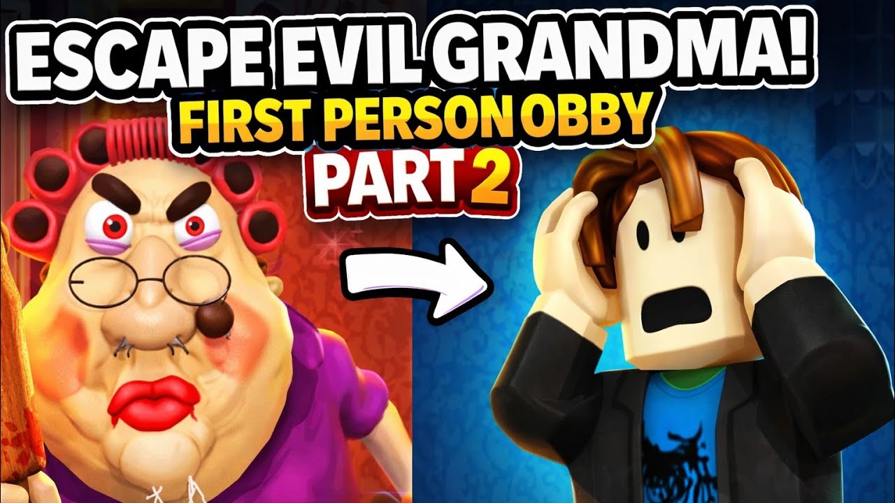 “One Wrong Move… And It Was Over | Part 2” escape evil grandma first prison hobby/killer gamin😈