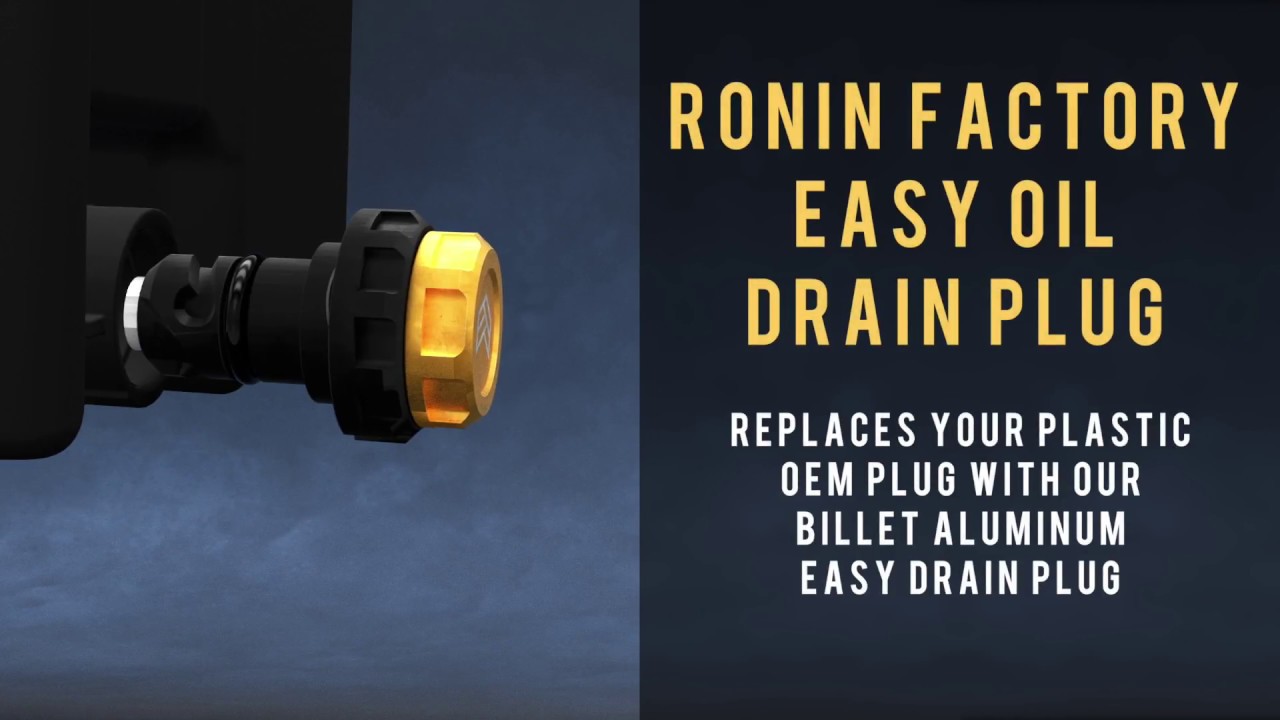 Ronin Factory - Easy Oil Drain Plug for Ford