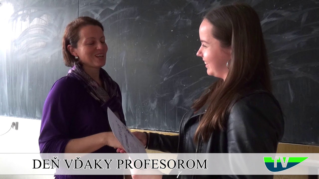 Deň vďaky profesorom
