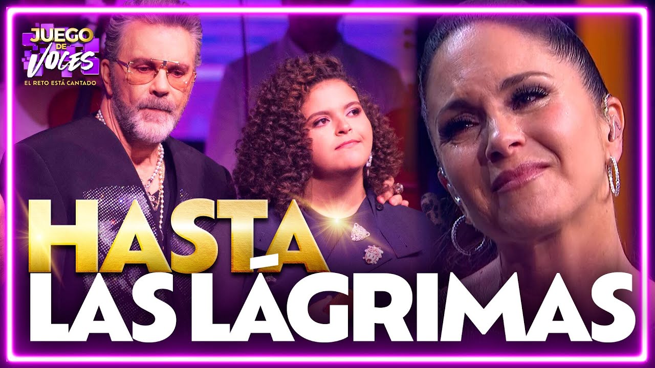 El EMOTIVO HOMENAJE a Lucero que la hizo ROMPER EN LLANTO | Juego de Voces 2025