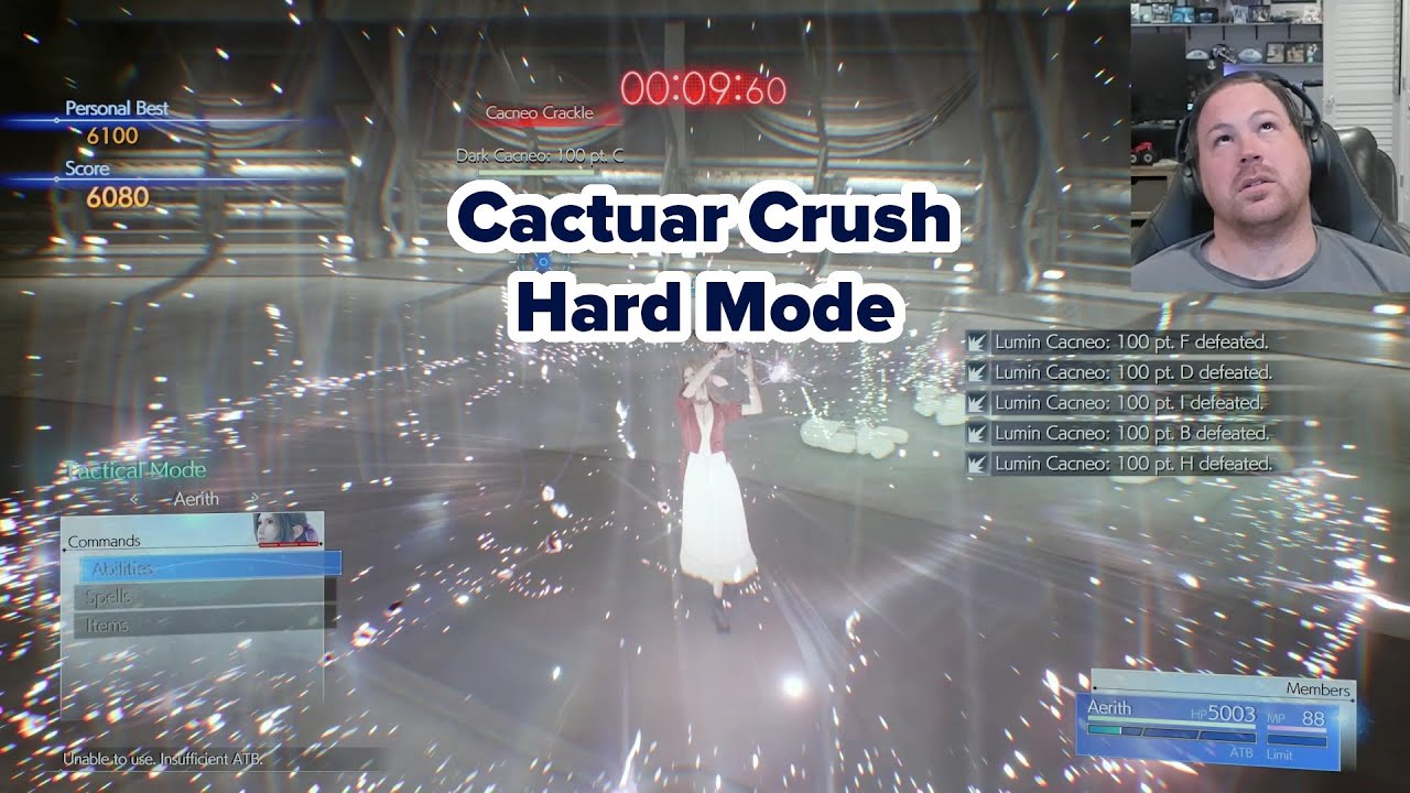 Cactuar Crush Hard Mode Guide in Final Fantasy VII Rebirth