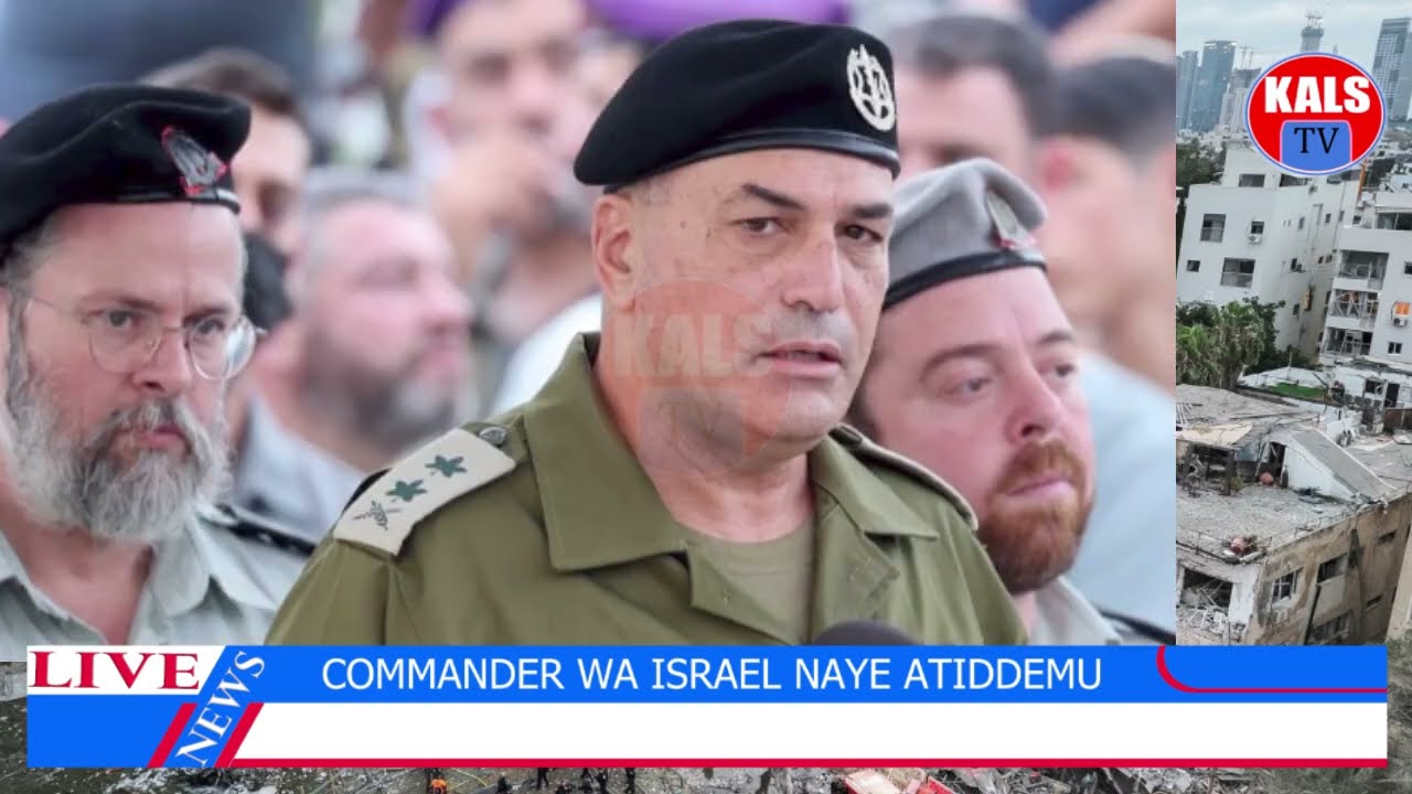 IRAN: Commander Wa Israel Naye Atidde Olutalo, Agamba Iran Yeetegese Okubakuba Awabi!!