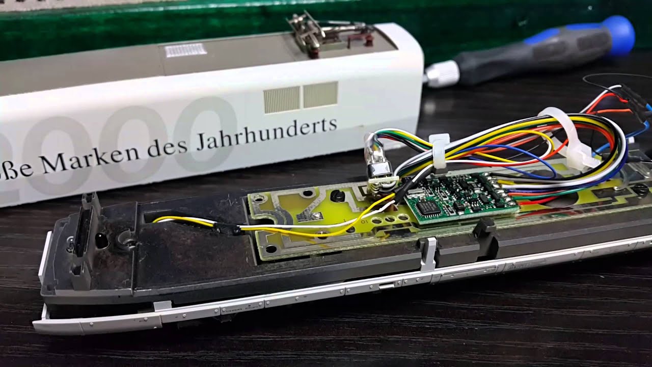 FLEISCHMANN 1999 ICE2 RETRO FITOUT PT2 (FX DECODER)