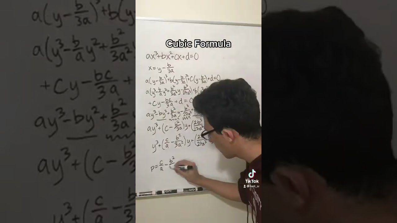 Cubic Formula Derivation