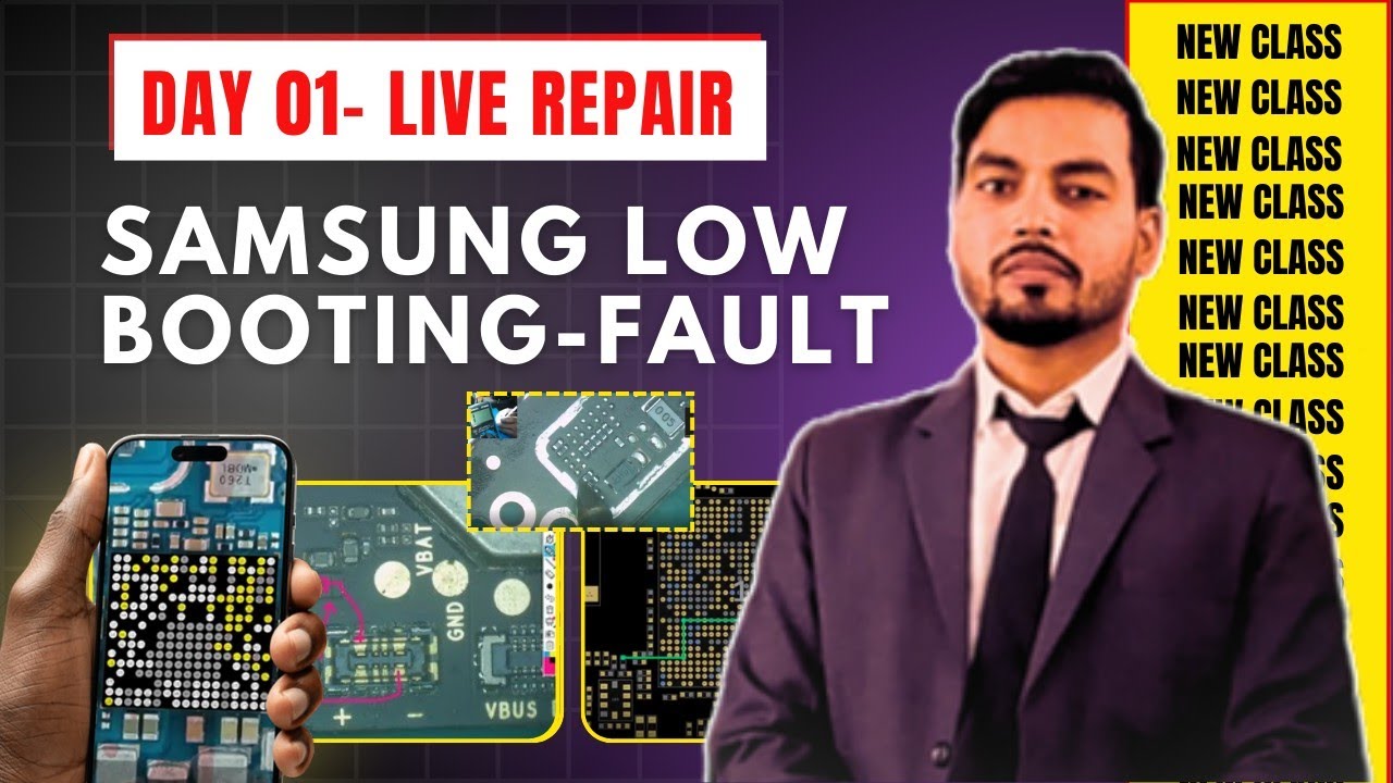 Samsung Low Booting Fault | Mobile Fault finding | Smart Mobile Solution