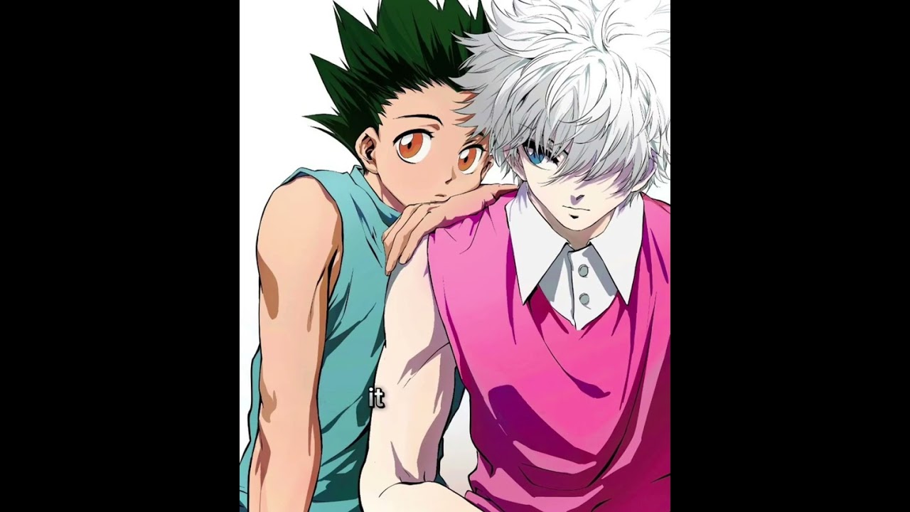 Gon x listener x Killua sleepover