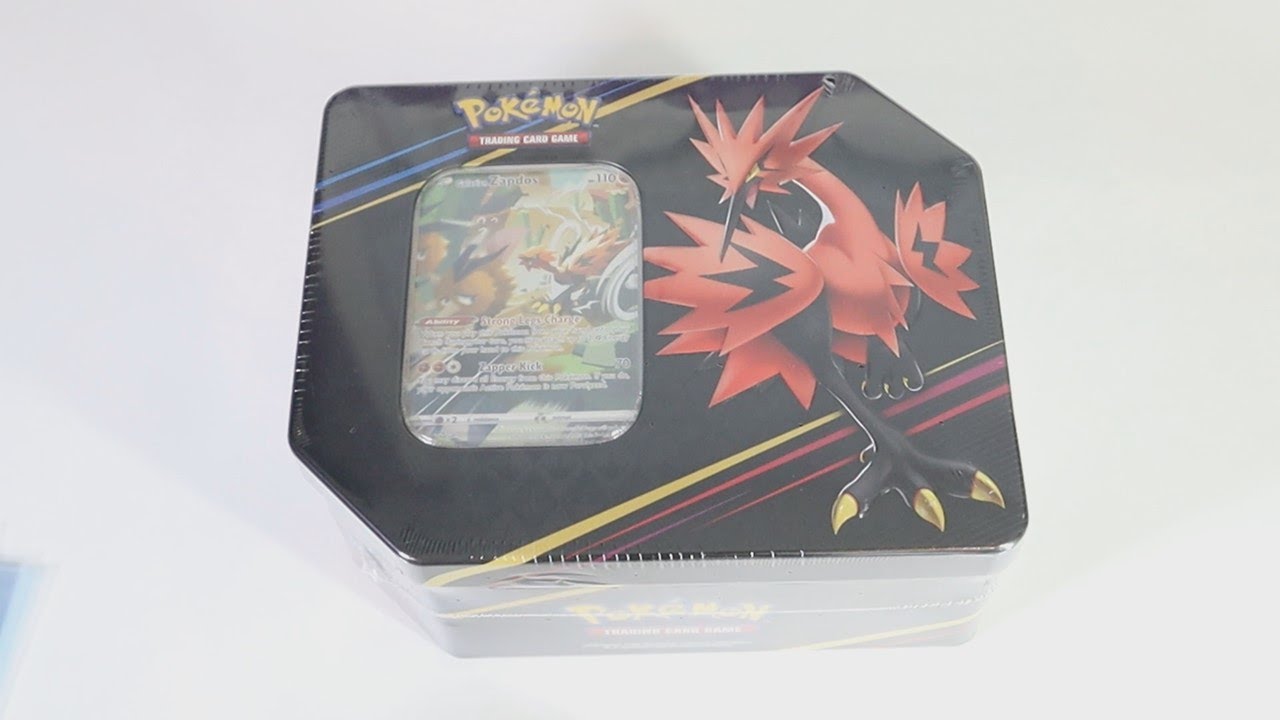 Pokémon TCG Crown Zenith Tin (Galarian Zapdos)