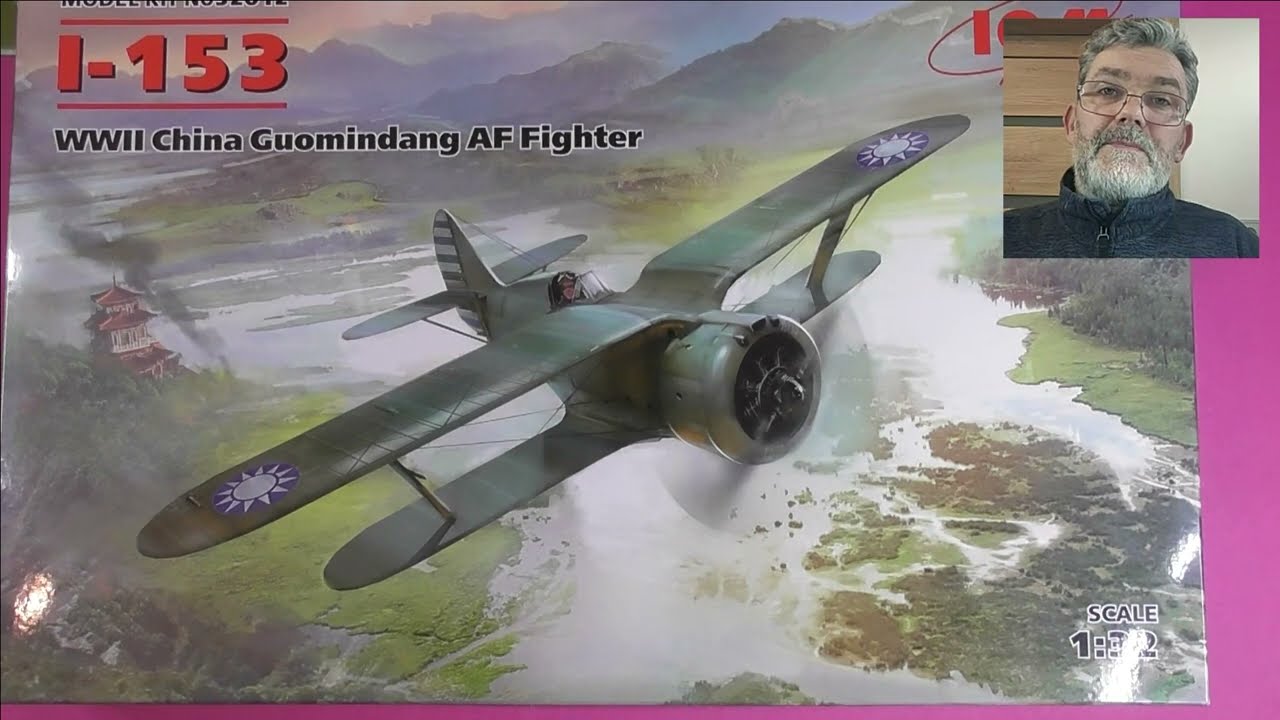 Polikarpov I-153 1:32 ICM - Unboxing
