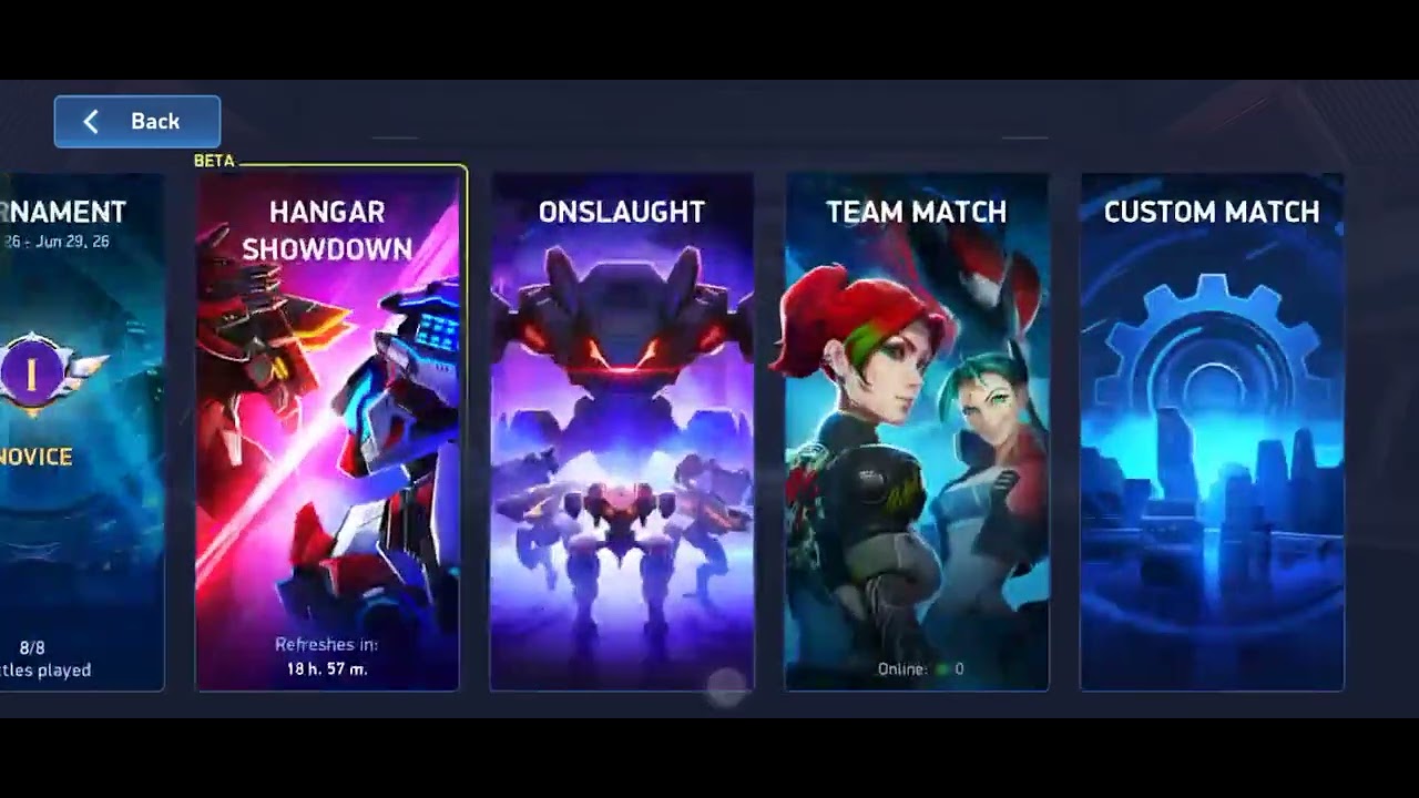 Only rare mechs challenge