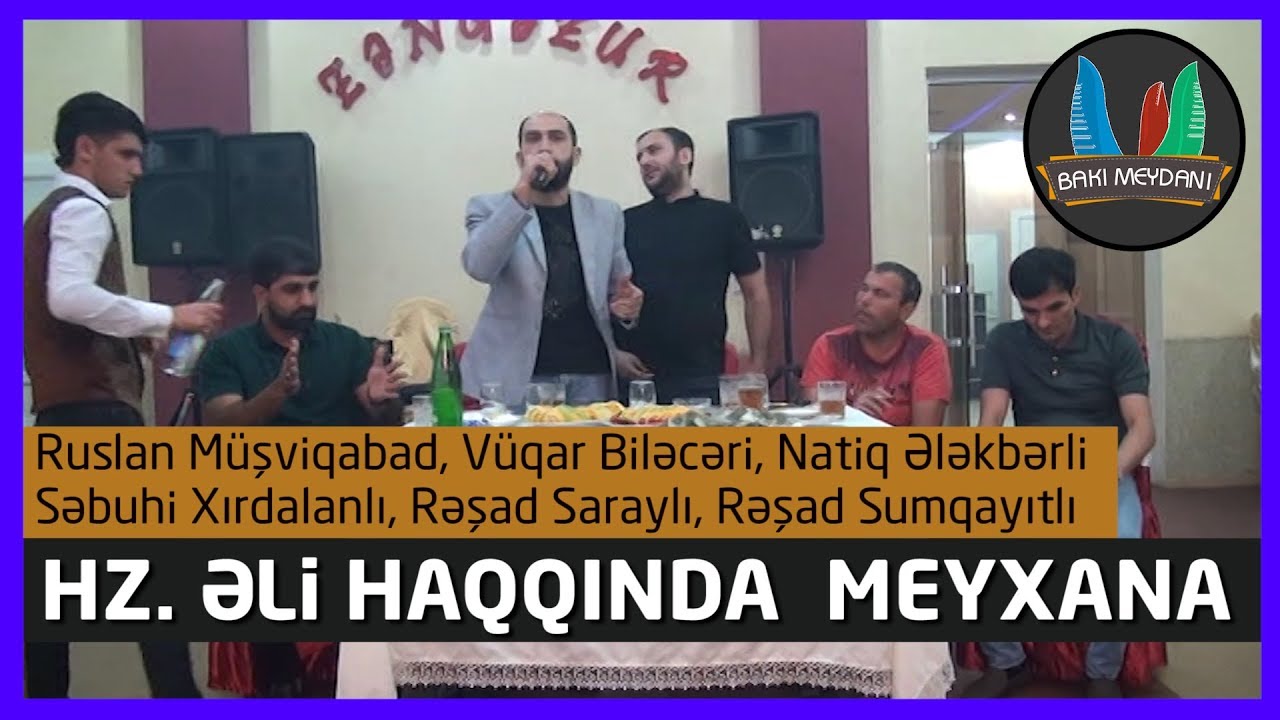 HZ. ƏLİ HAQQINDA  MEYXANA /  Sumqayıt Ruhidin ad günü - 2018