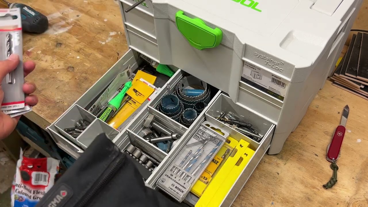 Festool Combi 2 Systainer Drill Box Tour.