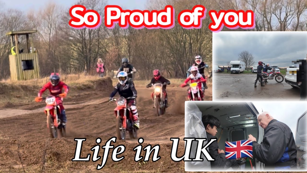 LIFE IN UK 🇬🇧| MOTOCROSS RACE NA NGA BA, NAKAKAPROUD PALA, #filipinobritishfamily #filipinoinuk 