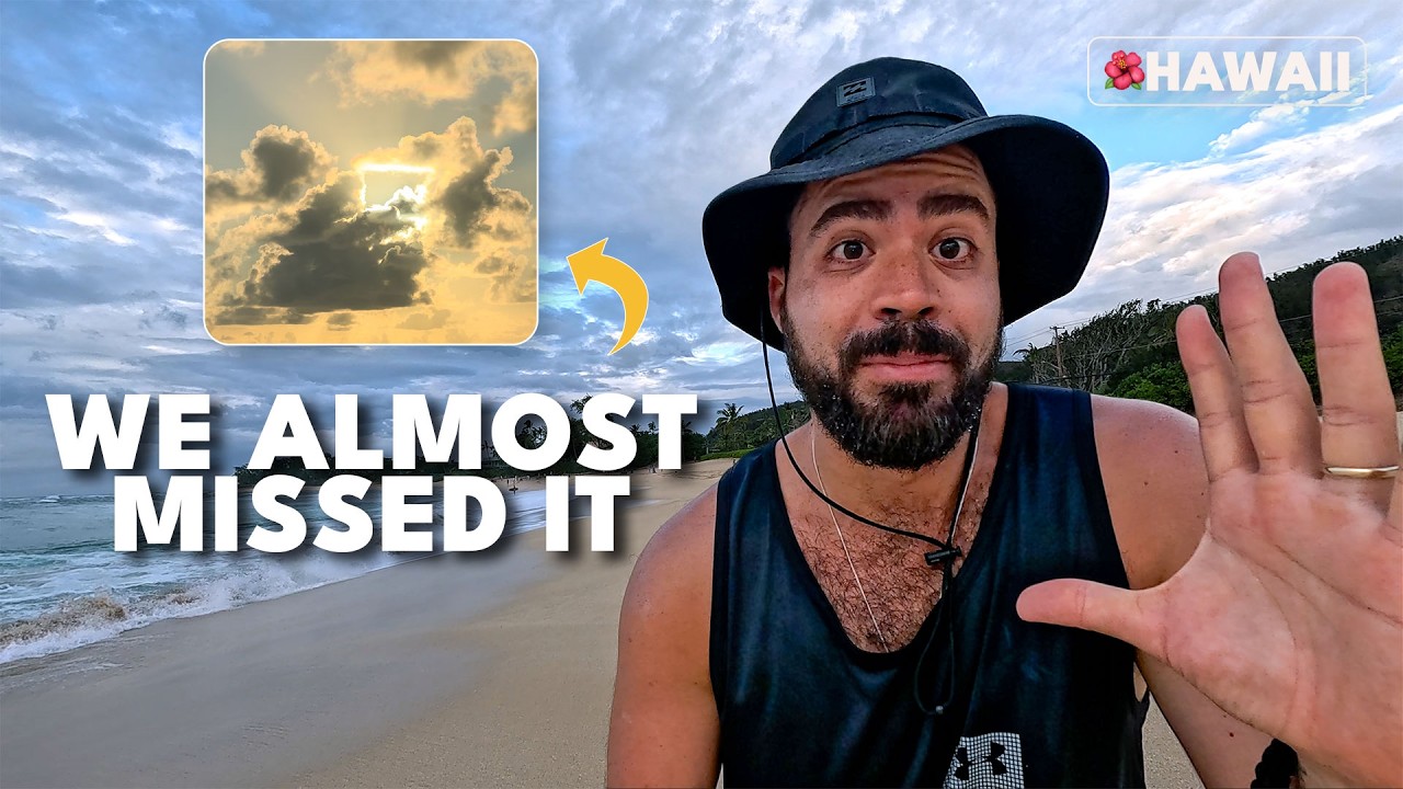 North Shore Oahu: Finding the BEST Sunset Spot (Pipeline vs Sunset Beach)