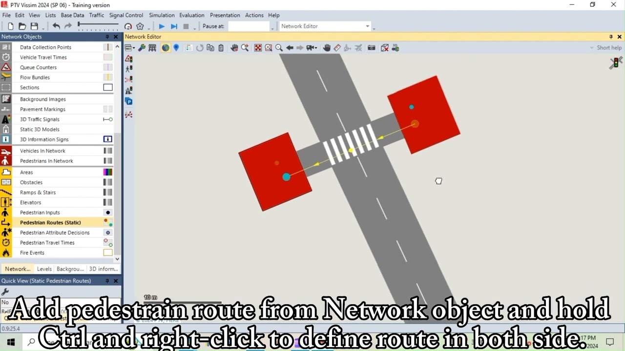 How to Model and Simulate traffic using PTV VIssim Software