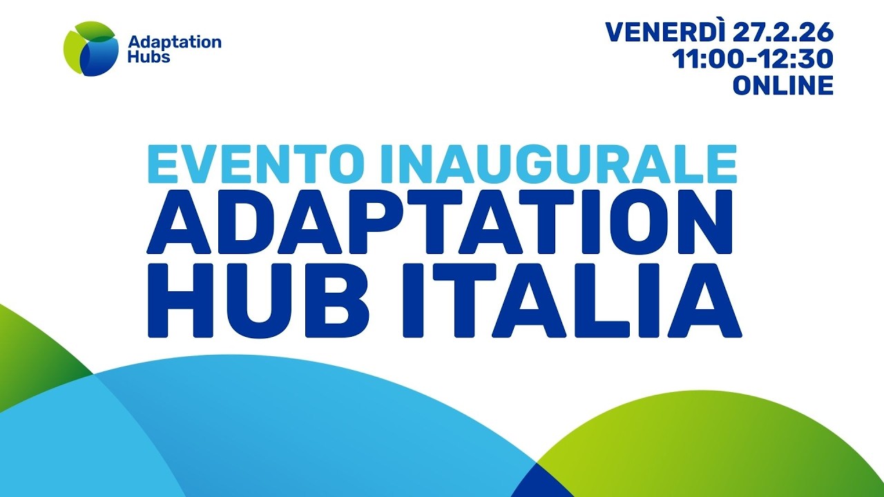 Adaptation Hub Italia | Evento inaugurale