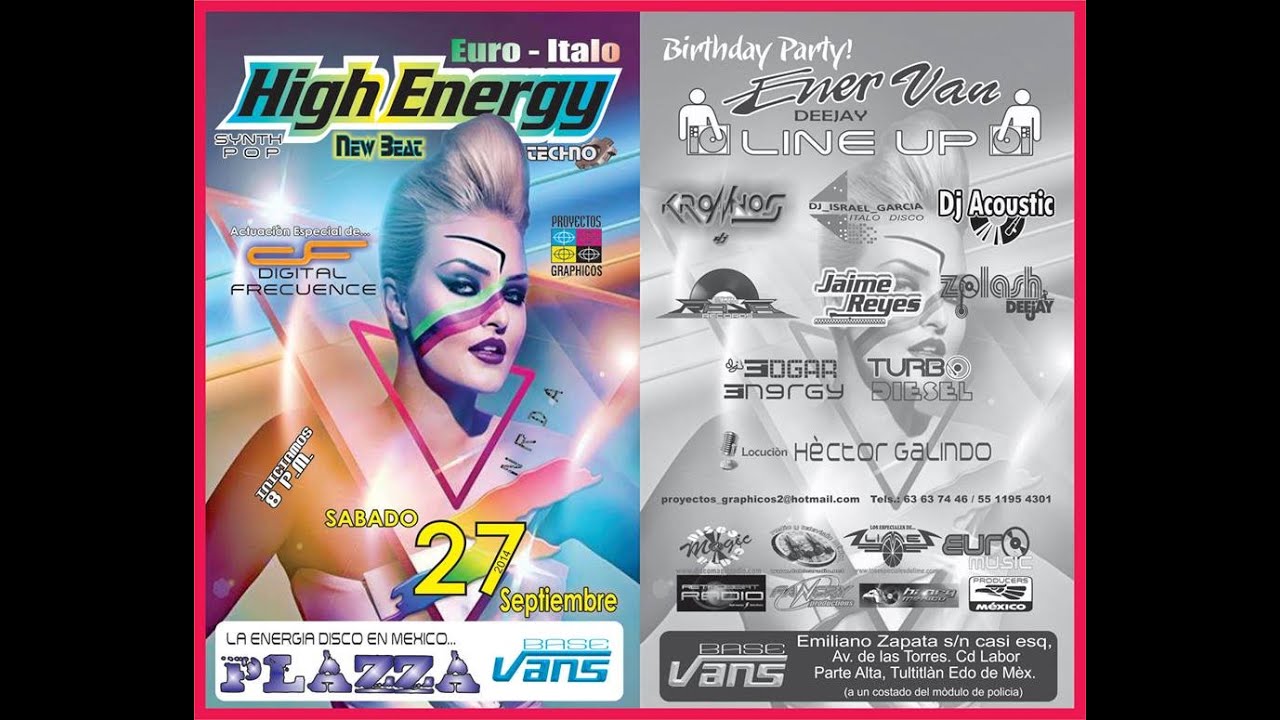 Party Dj Enervan (S&aacute;bado 27 Septiembre 2014)