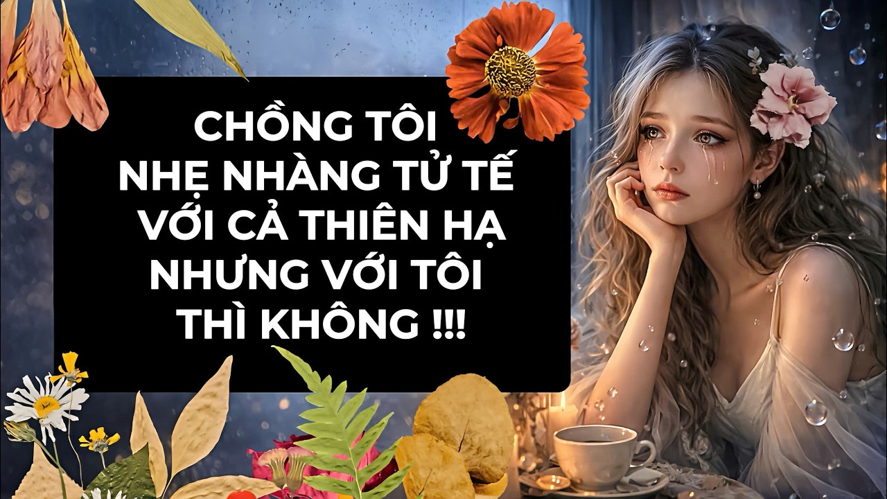 Chồng Tốt Với Cả Thế Giới… Nhưng Với Tôi Thì Không | Chuyện Hôn Nhân Nghe Mà Nghẹn
