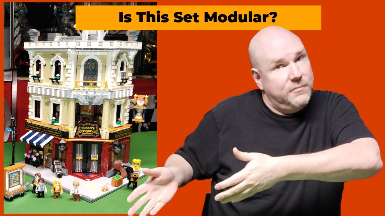 Lumibricks Funwhole Antique Store F9033 Set Review Not Lego Modular Building Town Life