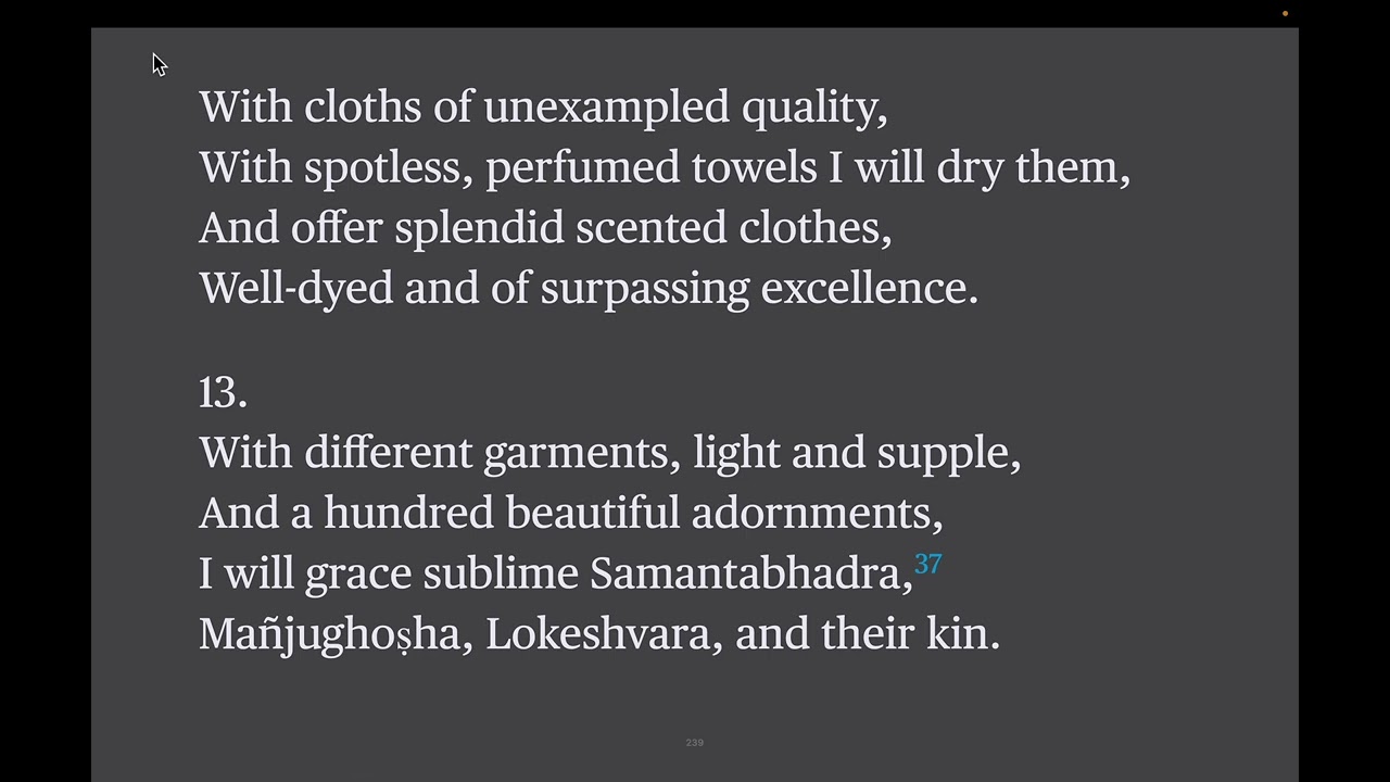 Way of the Bodhisattva p.1 by Shantideva 1. Audiobook with text. Chapters 1 to 5