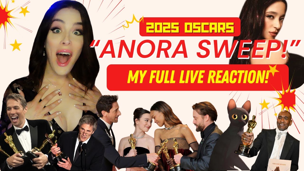 ANORA SWEEPS! | #Oscars2025 Full Live Reaction