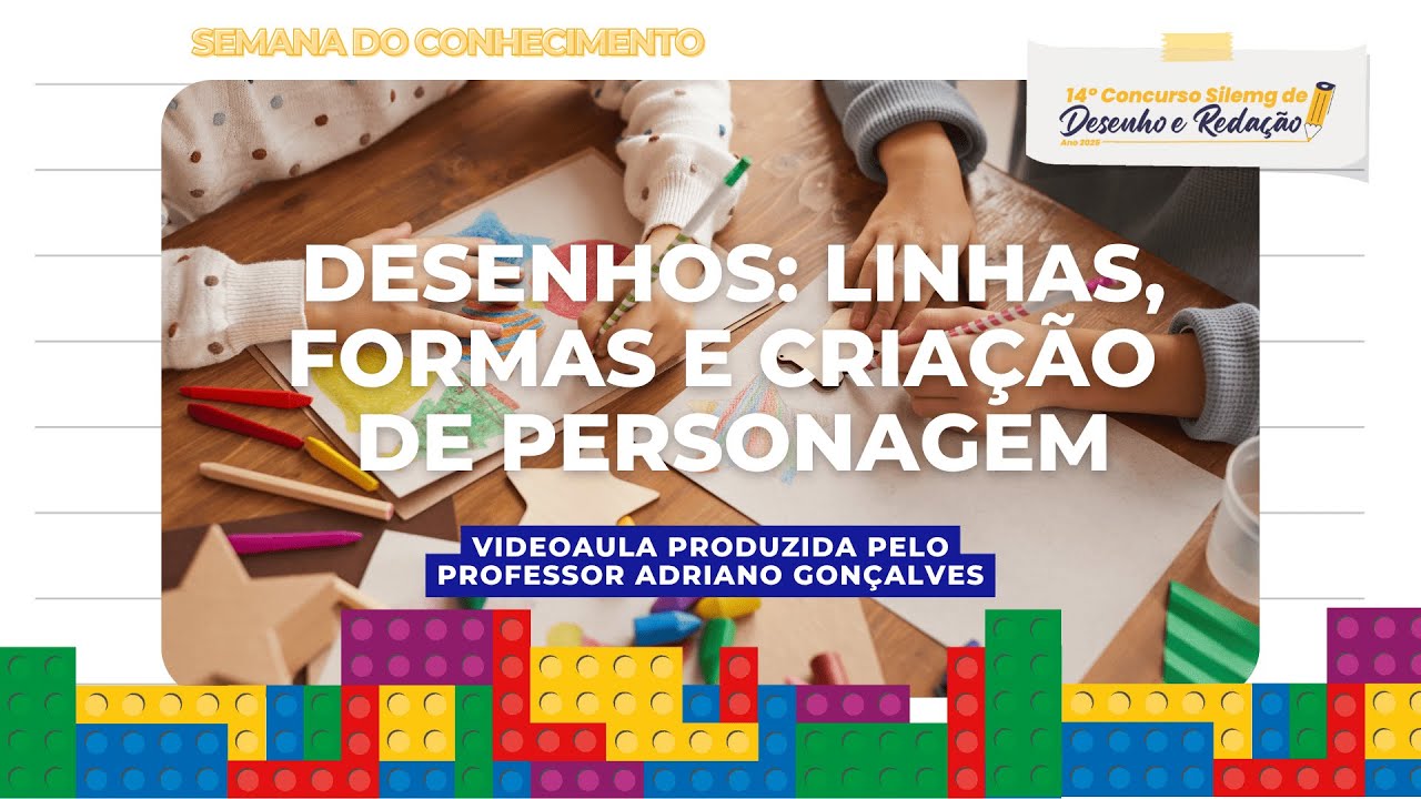 Aula #17 - Desenho: Linhas, Formas e Criação de Personagem | Semana do Conhecimento 2025