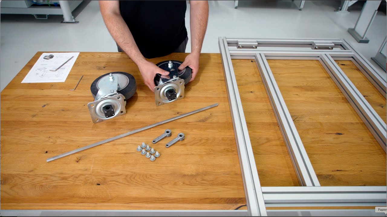 Montagevideo MiniTec Rollcontainer Grundmodul LR2 - MiniTec Feuerwehrtechnik