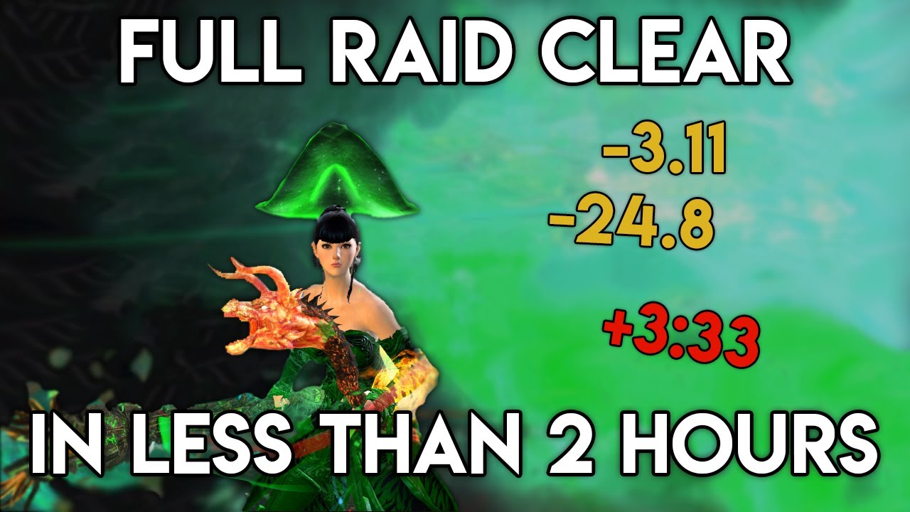 GW2 Full Raid Clear | 1:59:33 old WR