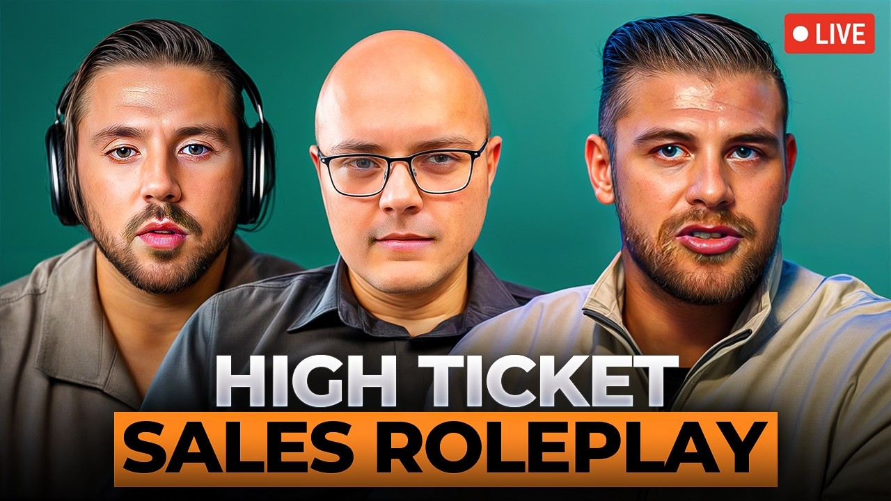 Sales Roleplay - Personal Development Offer With $1M/mo Trainer [LIVE]