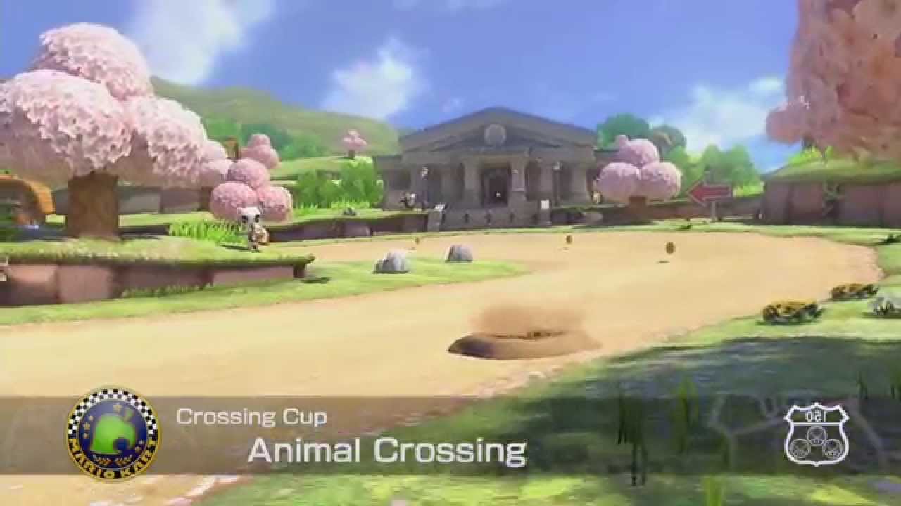 Mario Kart 8 Crossing Cup Mirror (3 Star Rank)