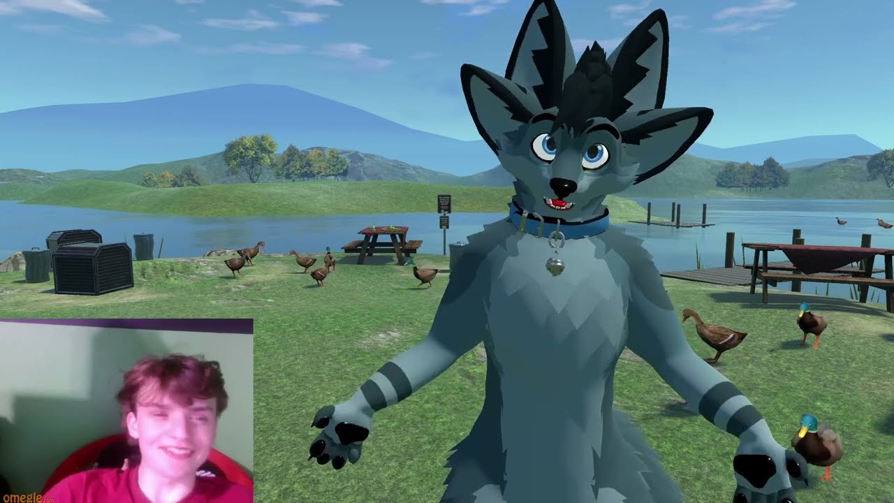 Yet another VRChat Furry does Omegle #132