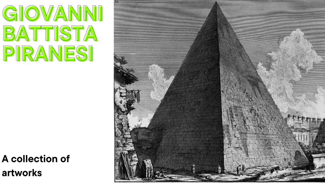 Giovanni Battista Piranesi: A collection of artworks (HD)