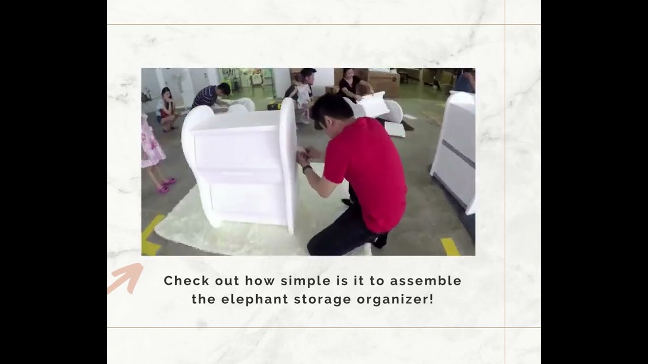 IFAM Elephant Storage Organizer Assembly Guide