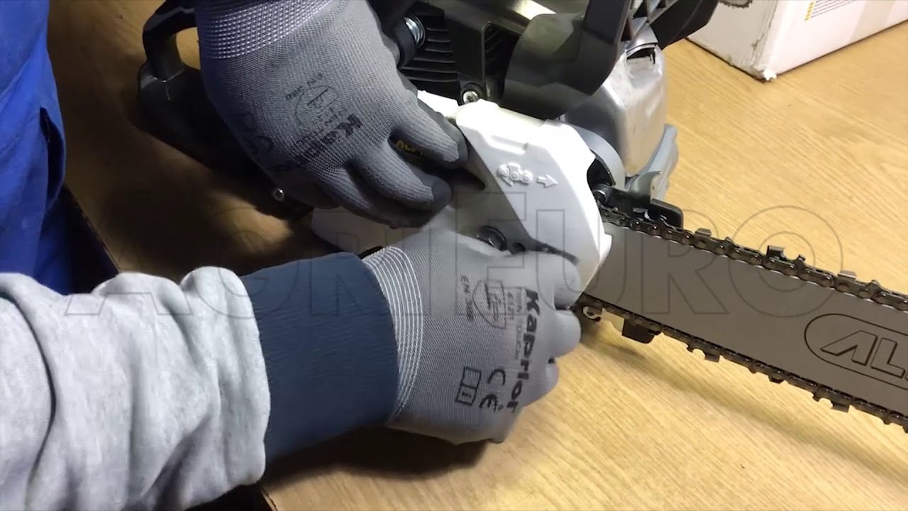 Montaggio motosega Alpina AC 42
