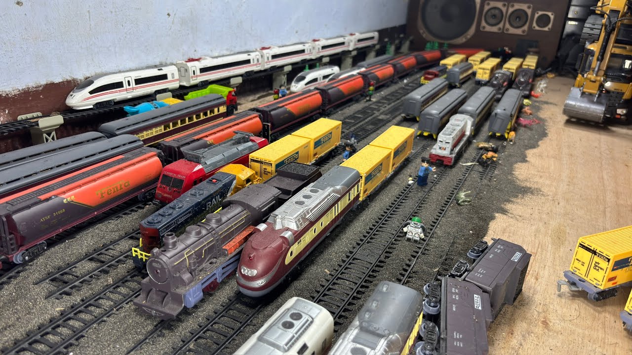 Train Kereta Api Mainan Railways