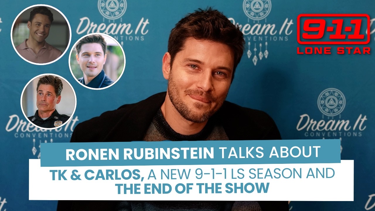 Ronen Rubinstein talks about the end of 9-1-1 : Lone Star & TK's evolution
