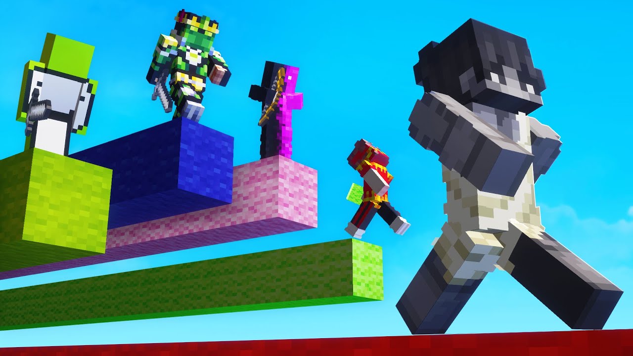 Лучший клатч 1 на 4 в Hypixel Bedwars