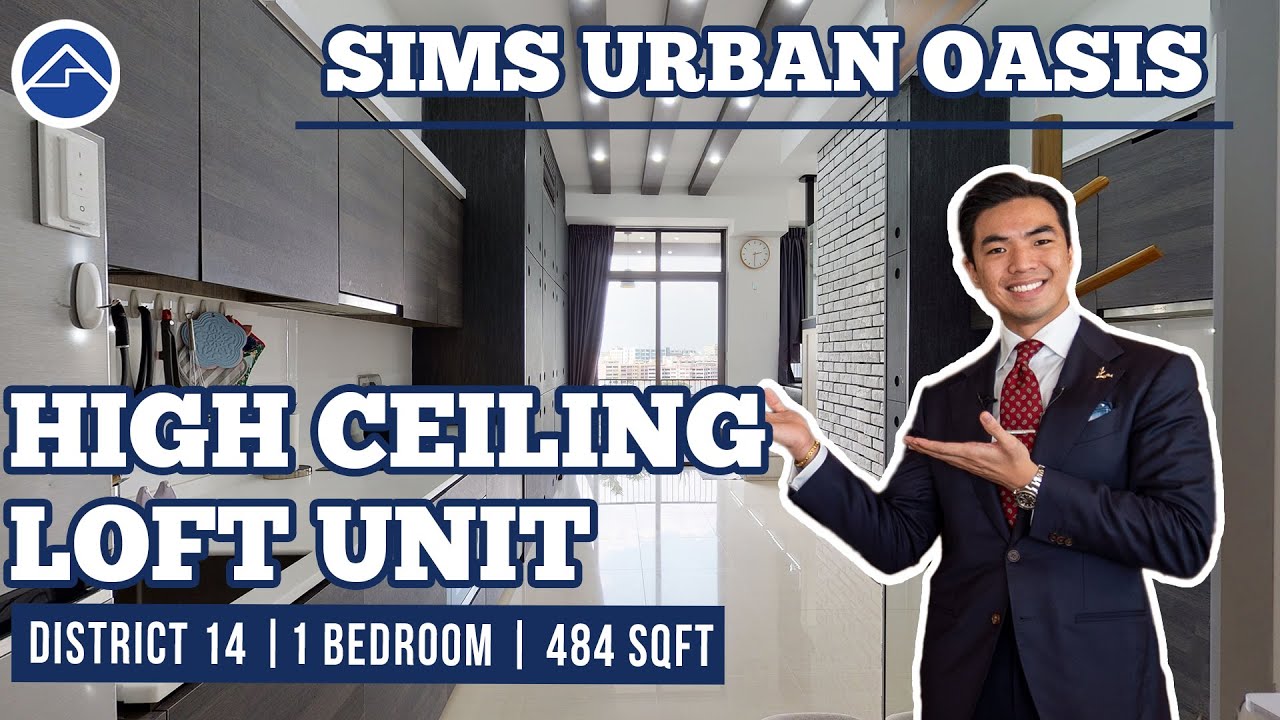 Sims Urban Oasis 1 Bedroom Loft Smart Home with Extensive Interior Design