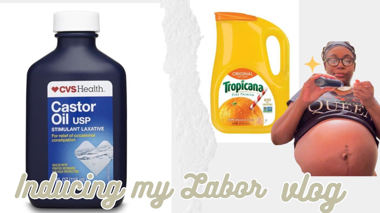 I took Castor Oil to induce my labor | Raw&Uncut| 36 weeks and 6days| PT.1| Like and Subscribe 🙏🏾