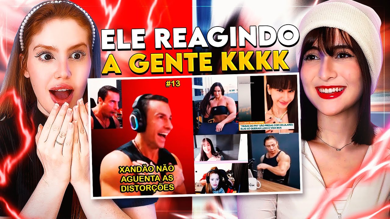 REACT | XANDÃO REAGINDO A VIDEOS engraçados das redes sociais #13 | CR Reacts