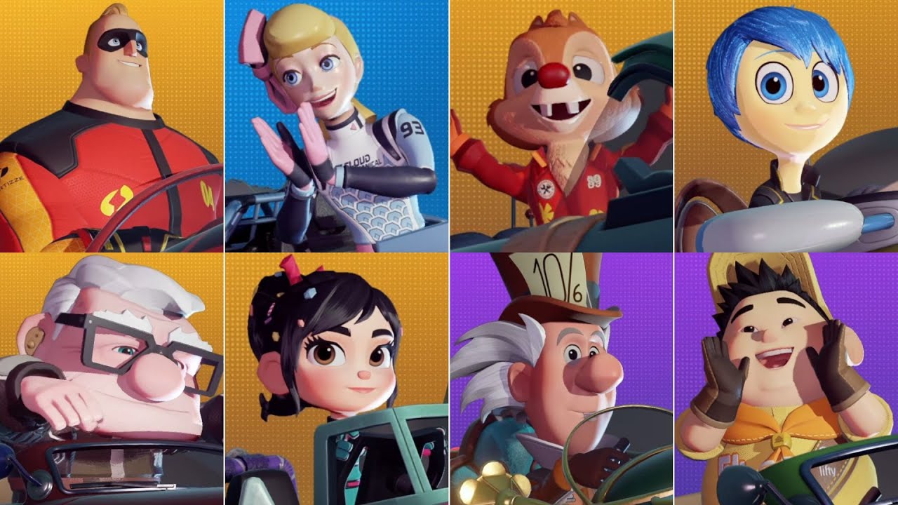 Disney Speedstorm (PC) // Online Races - Season 16 (Mr. Incredible - Russell)