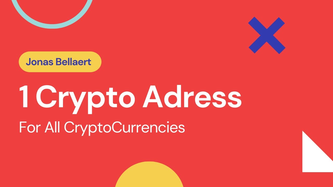 How to create a crypto address that works on every coin | Jonas Bellaert