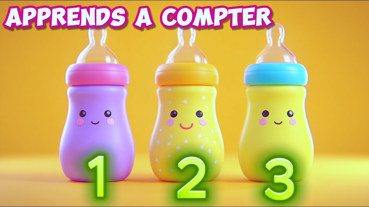 Compte de 1 à 10 🔢🎉 Apprendre à Compter en s’amusant !