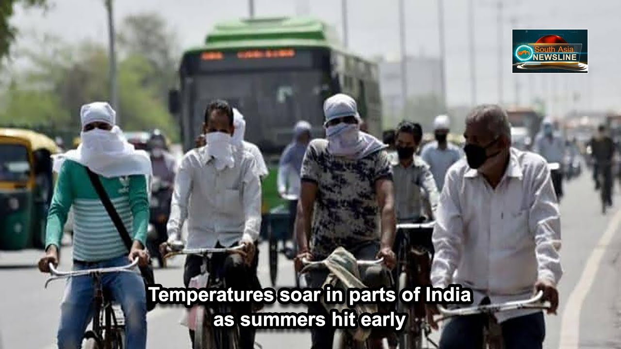 Temperatures soar in parts of India as summers hit early