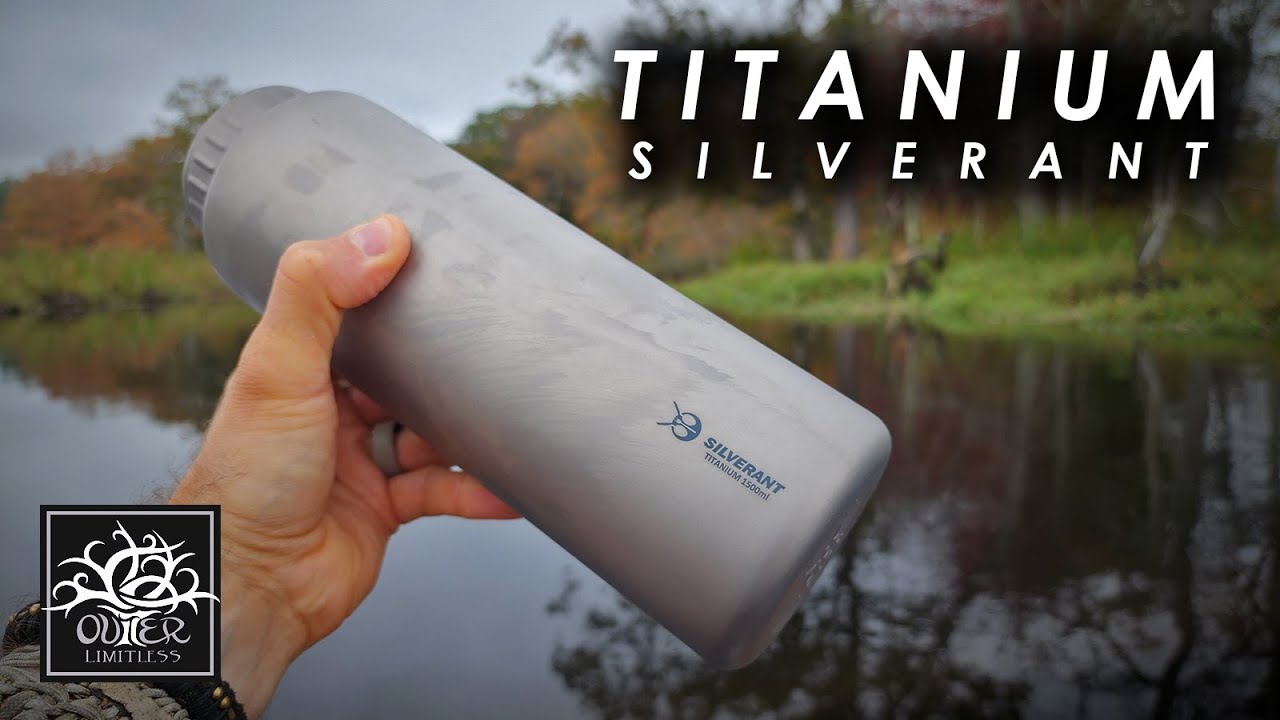 Silverant Titanium - Beautiful 1500ml Bottle & 750ml Pot !