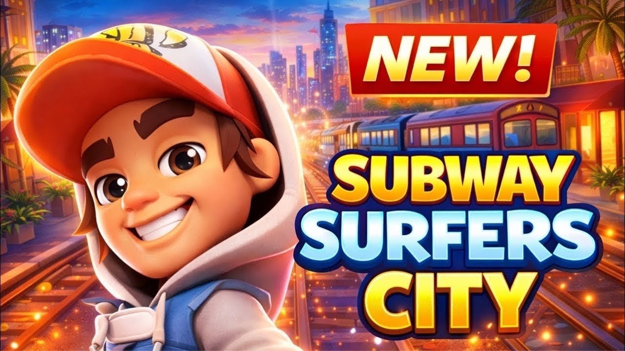 New Subway Surfers City Run! 🚆🔥