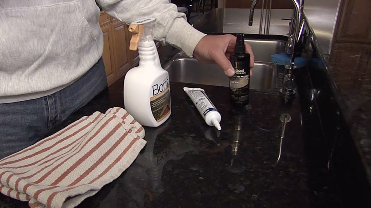 How to Seal Stone Countertops | Fix it in 15