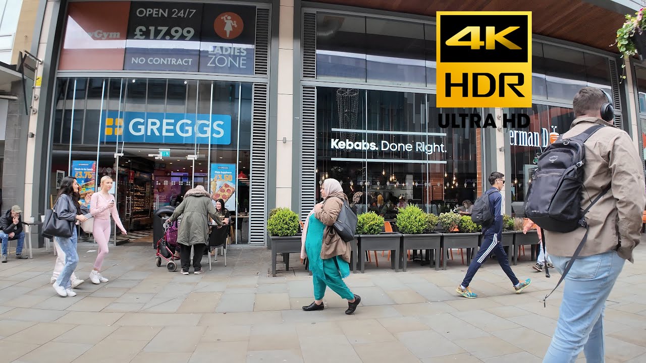 Bradford City Center (19.6.24) (4K, HDR)