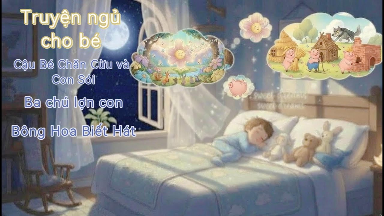 3 Câu Chuyện Hay Nhất Để Ru Ngủ Cho Bé | Radio Kể Tích Cho Bé