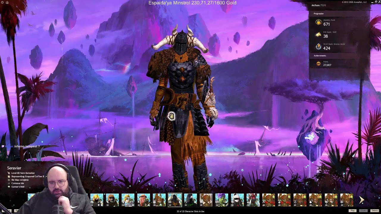 Bug fixin bug fixini bug fixledik, ama hala buglı, pve takılıyoruz sonra belki wvw, sohbet muhabbet